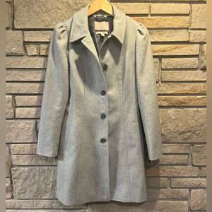 Banana Republic Fully Lined Wool Pea Coat Grey Size small jacket